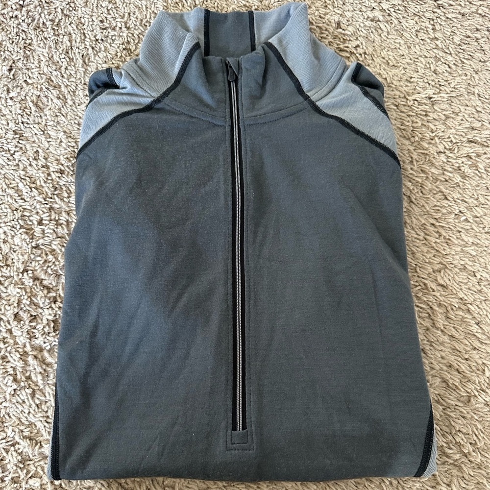 Men’s Smartwool 1/2 Zip Base Layer - image 2